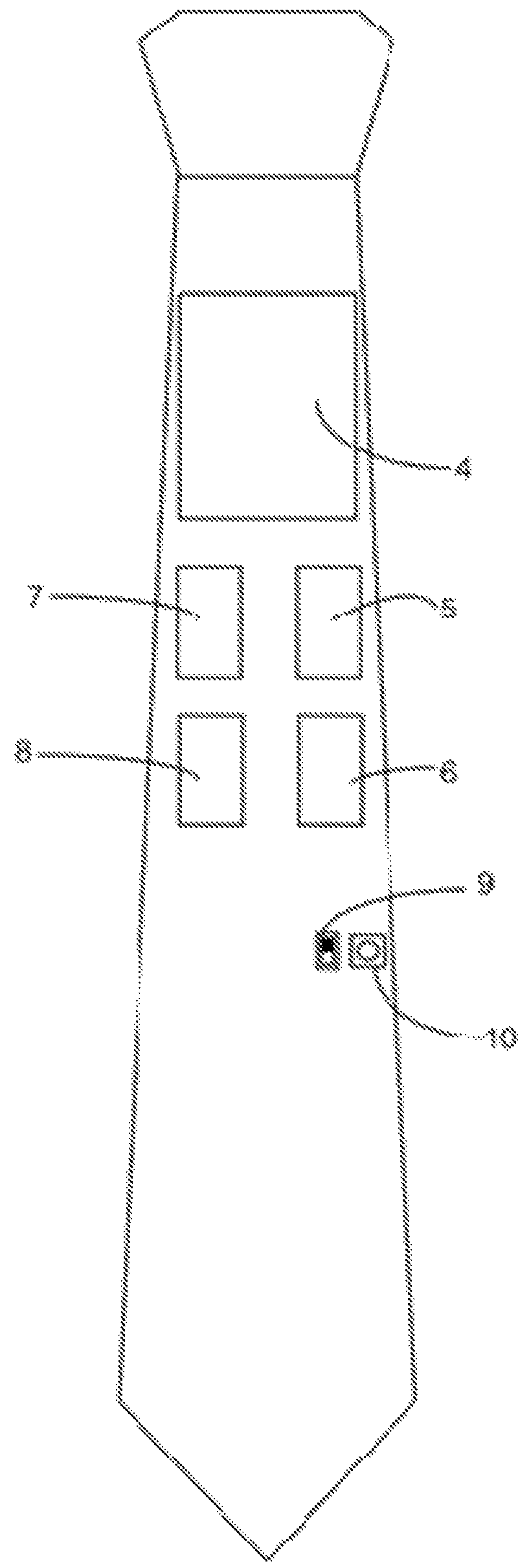 Wirelessly controlled LED electronic necktie