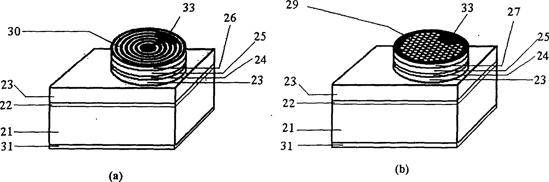 Semiconductor LED and its preparing process