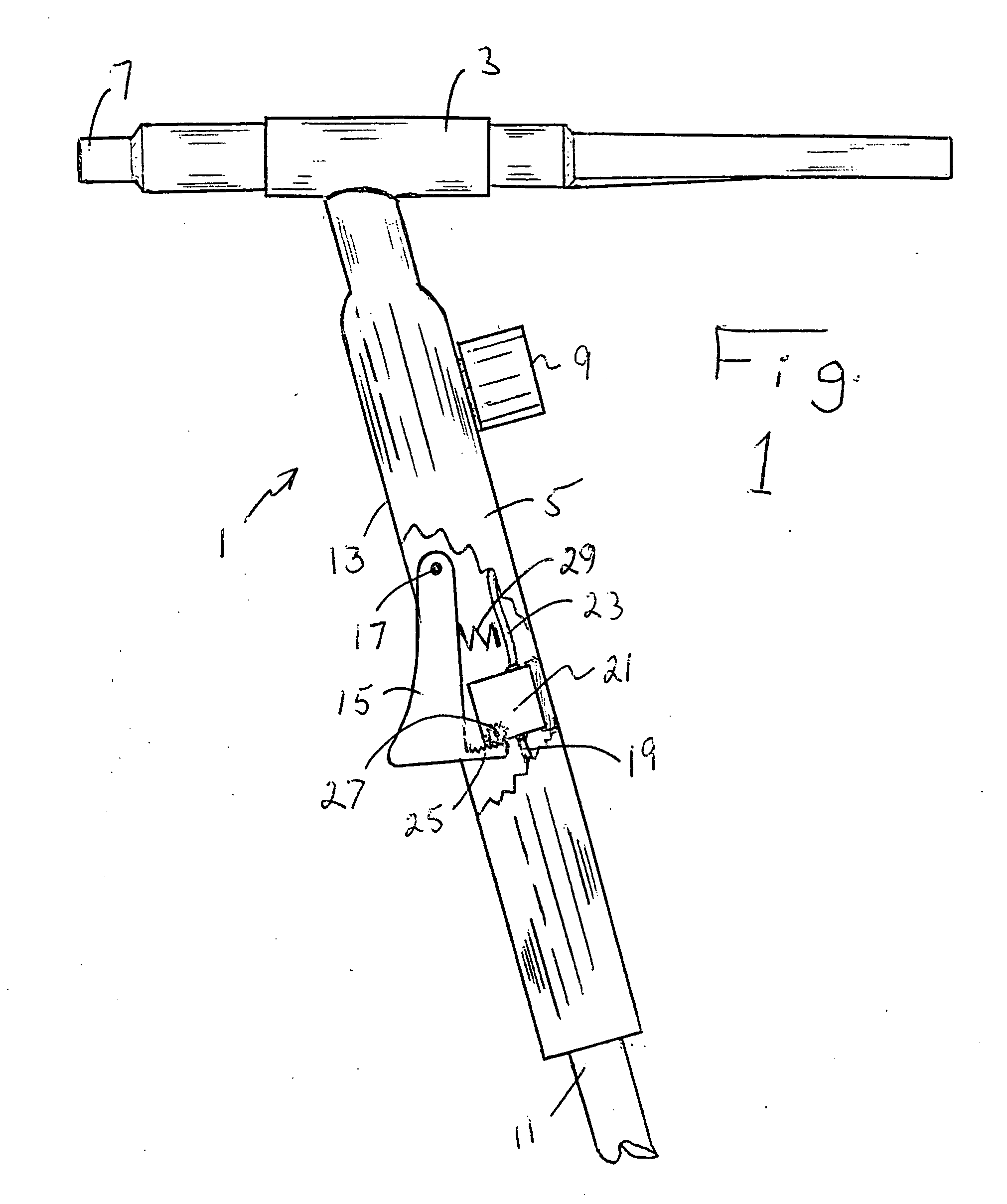 Welding torch with variable power trigger