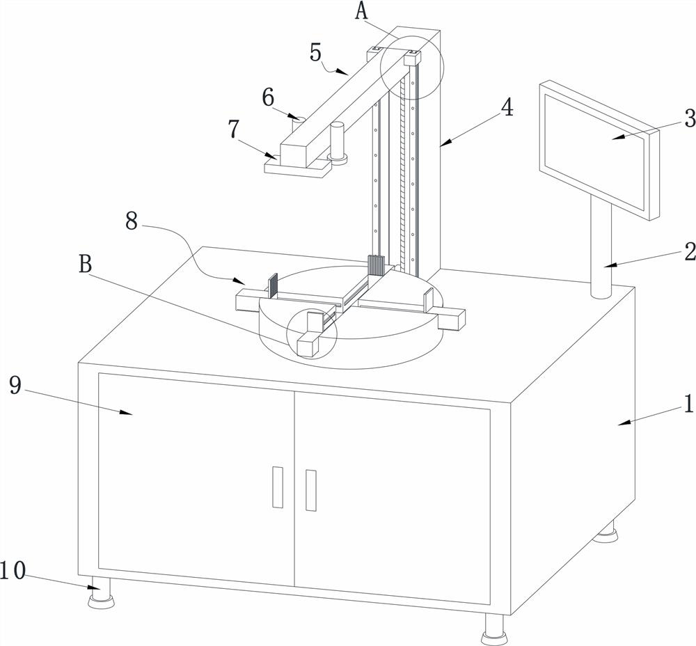 PCB drilling defect detection device and detection method