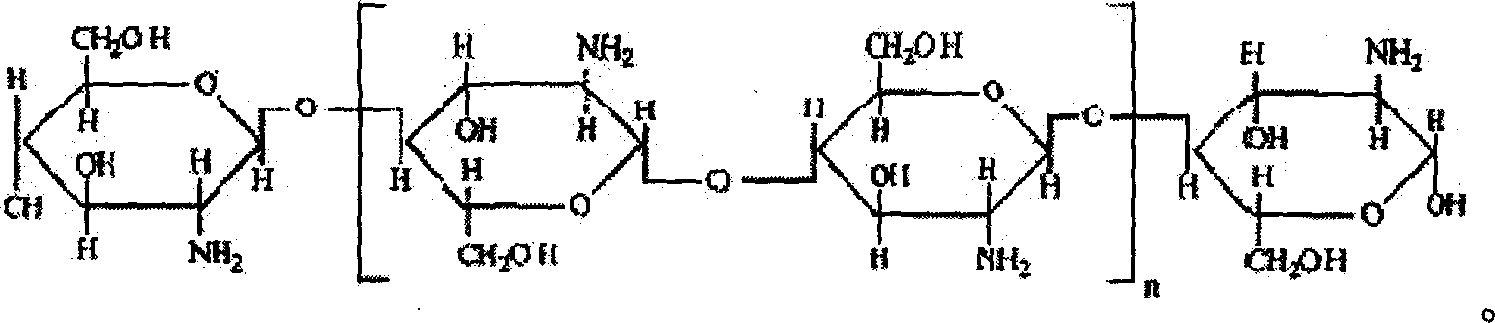 Process for preparing water-soluble chitosan oligosaccharide