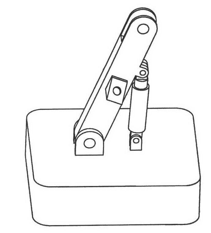 Spatial six-mobility drilling robot mechanism