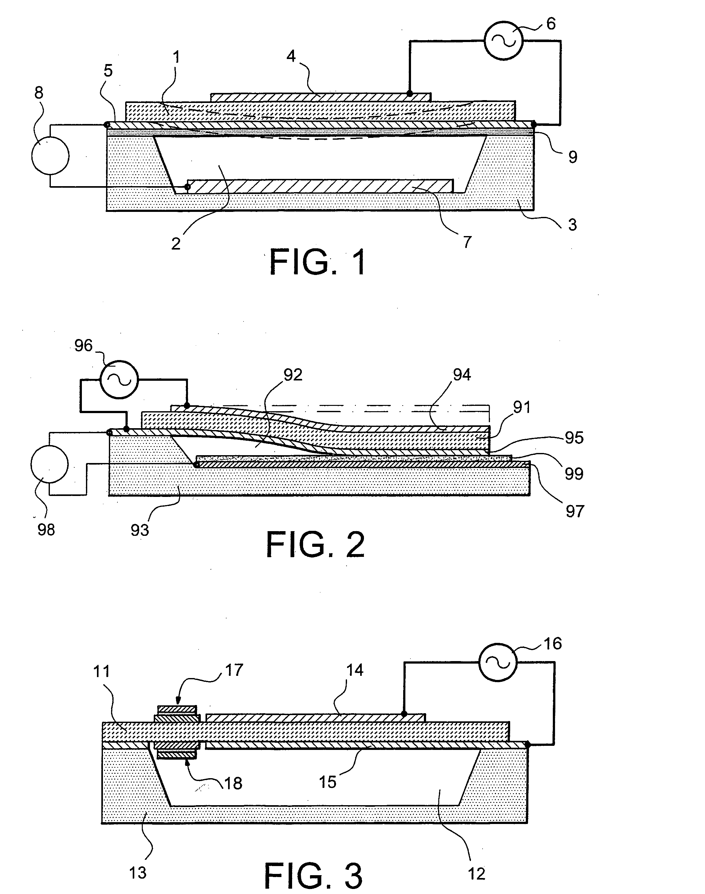 Tunable bulk acoustic wave mems microresonator