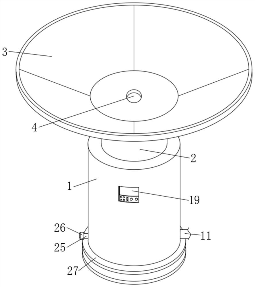 Rainwater recycling device