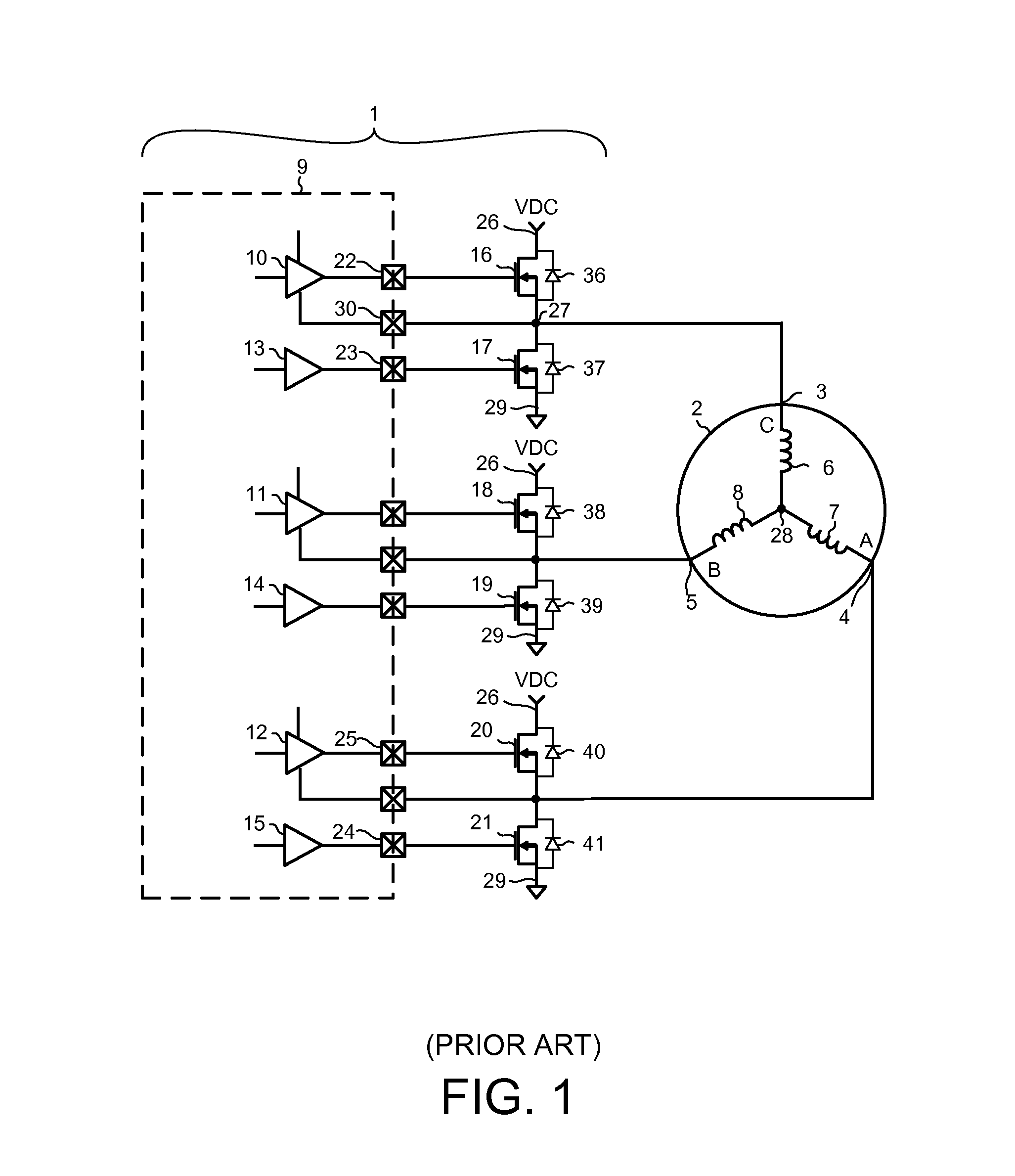 Power Management Integrated Circuit for Driving Inductive Loads