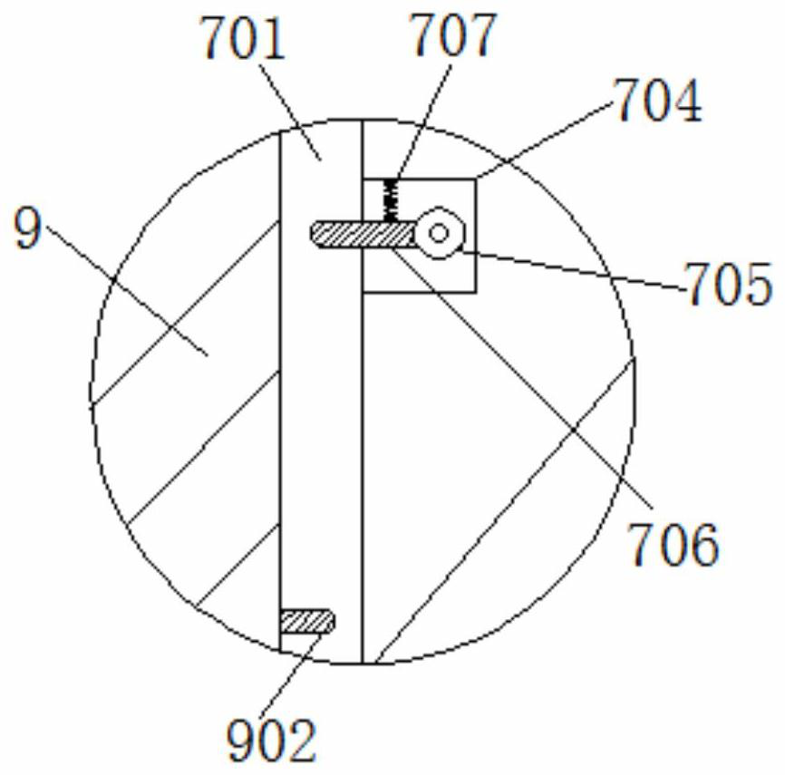 A forced demoulding device for injection molded products