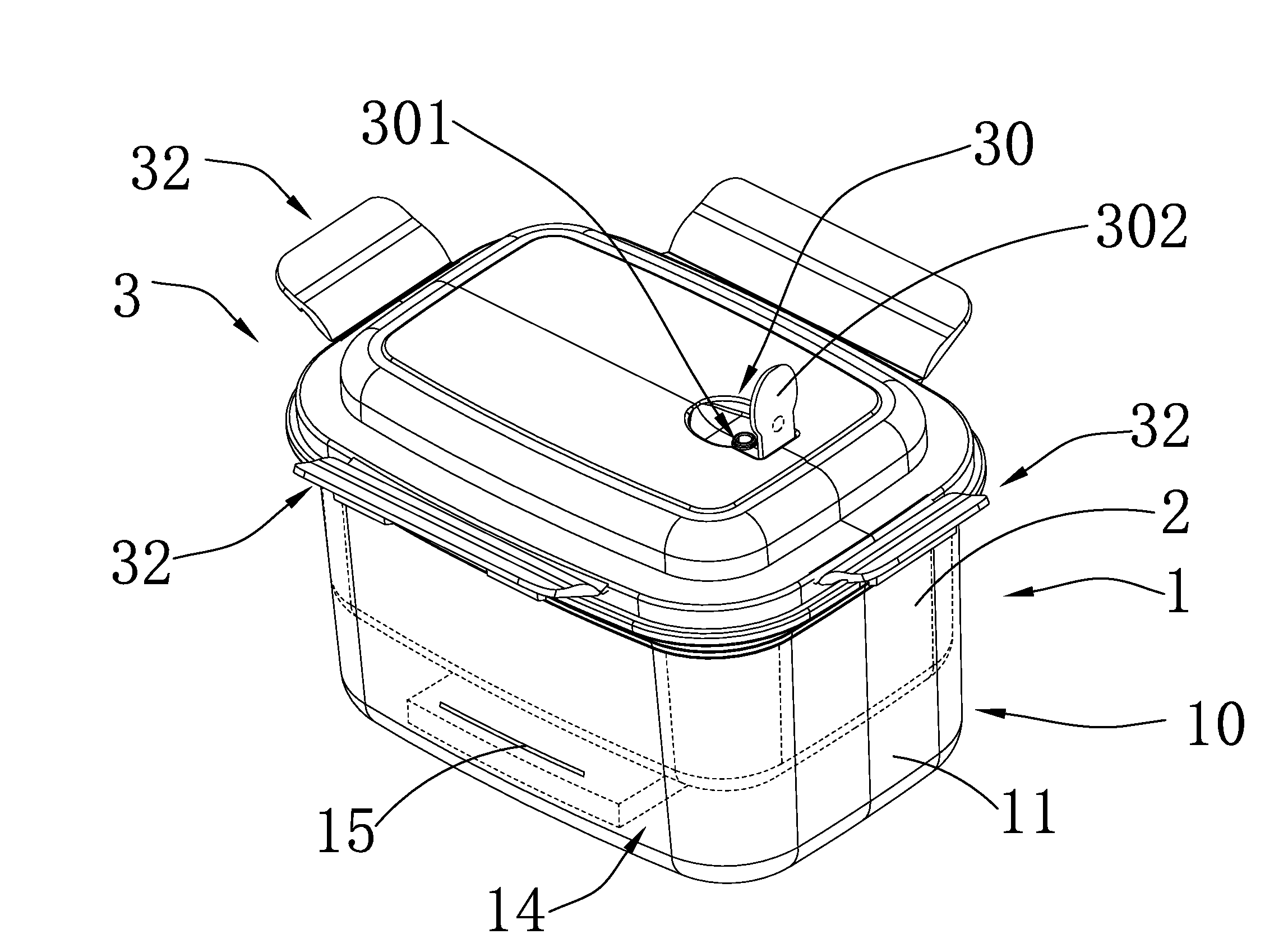 Portable Cooking Container