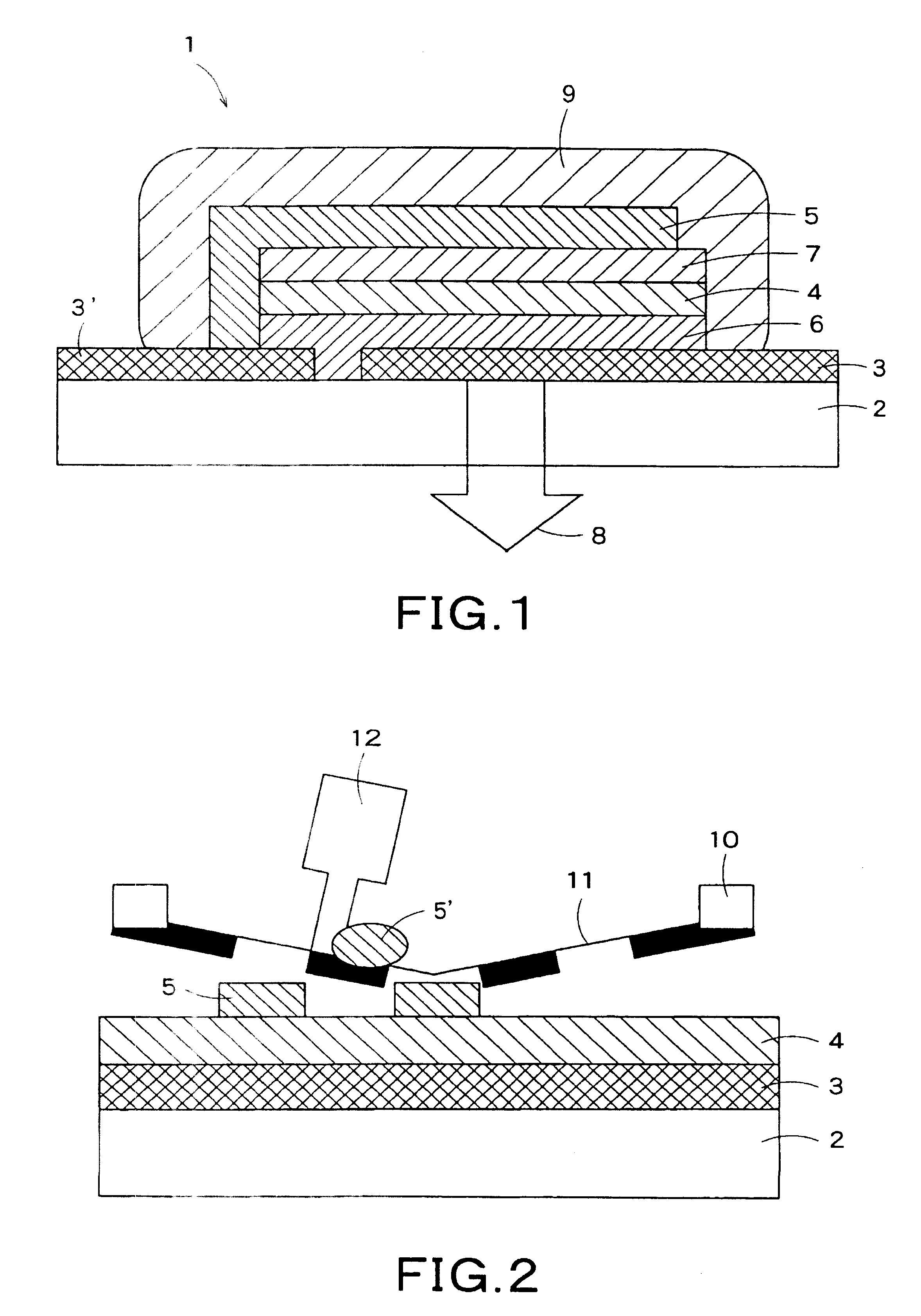 Ga-base alloy and organic function element using the same