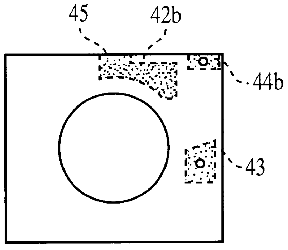 Nonreciprocal circuit device having a low-pass filter formed on a spacer