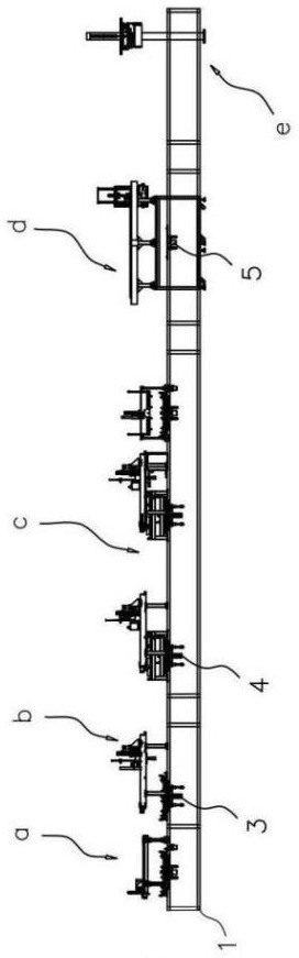 A lithium battery module assembly production process