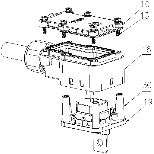 Plastic tape shielding high-voltage junction box