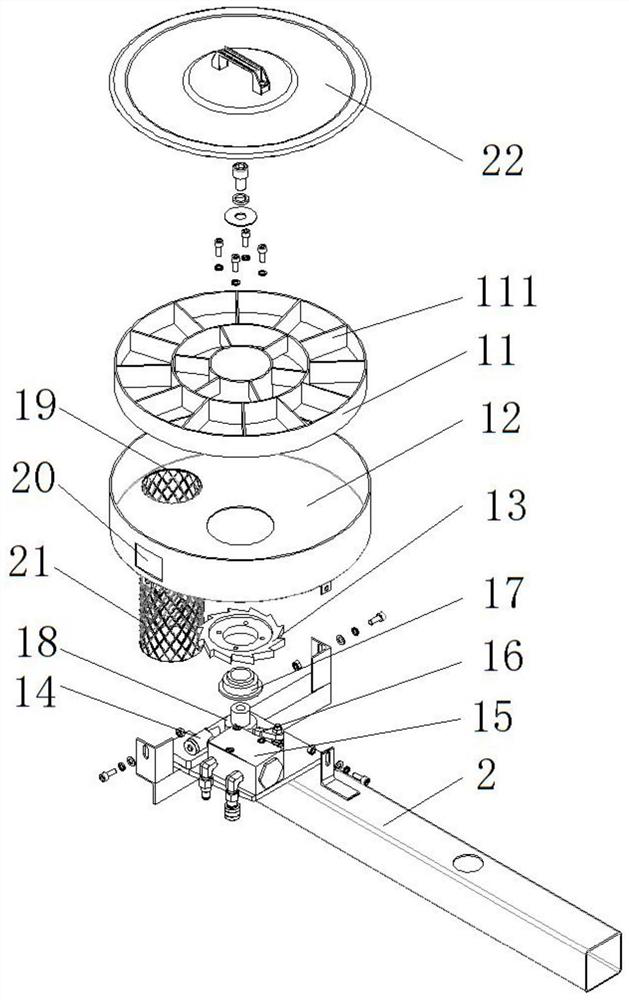 Automatic ball delivering device used for perforating and fracturing continuous operation