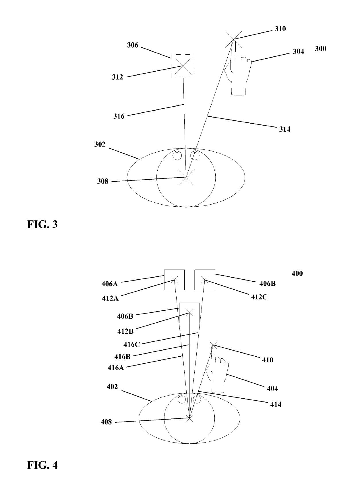 Method and apparatus for addressing obstruction in an interface