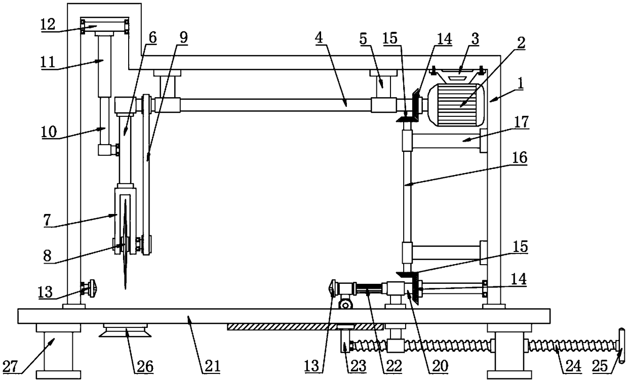 Industrial pipe ring cutting device