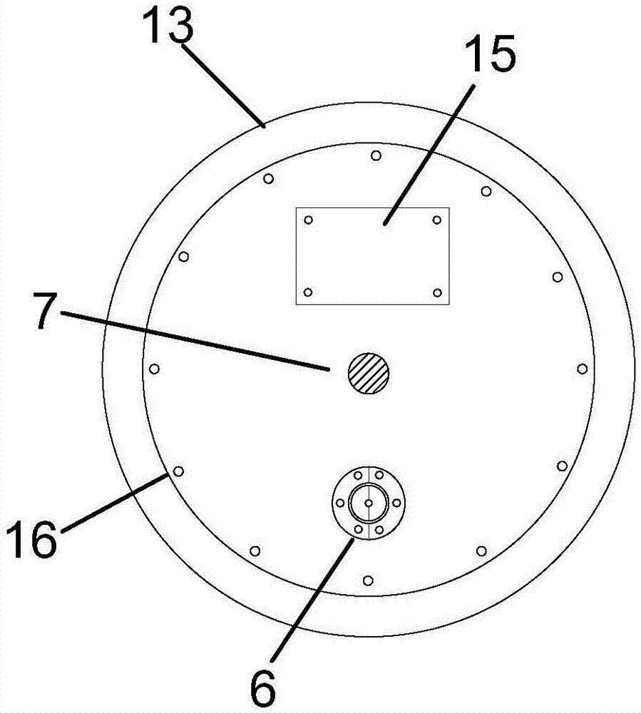 Power frequency test transformer high-voltage winding head-end current monitoring device and method