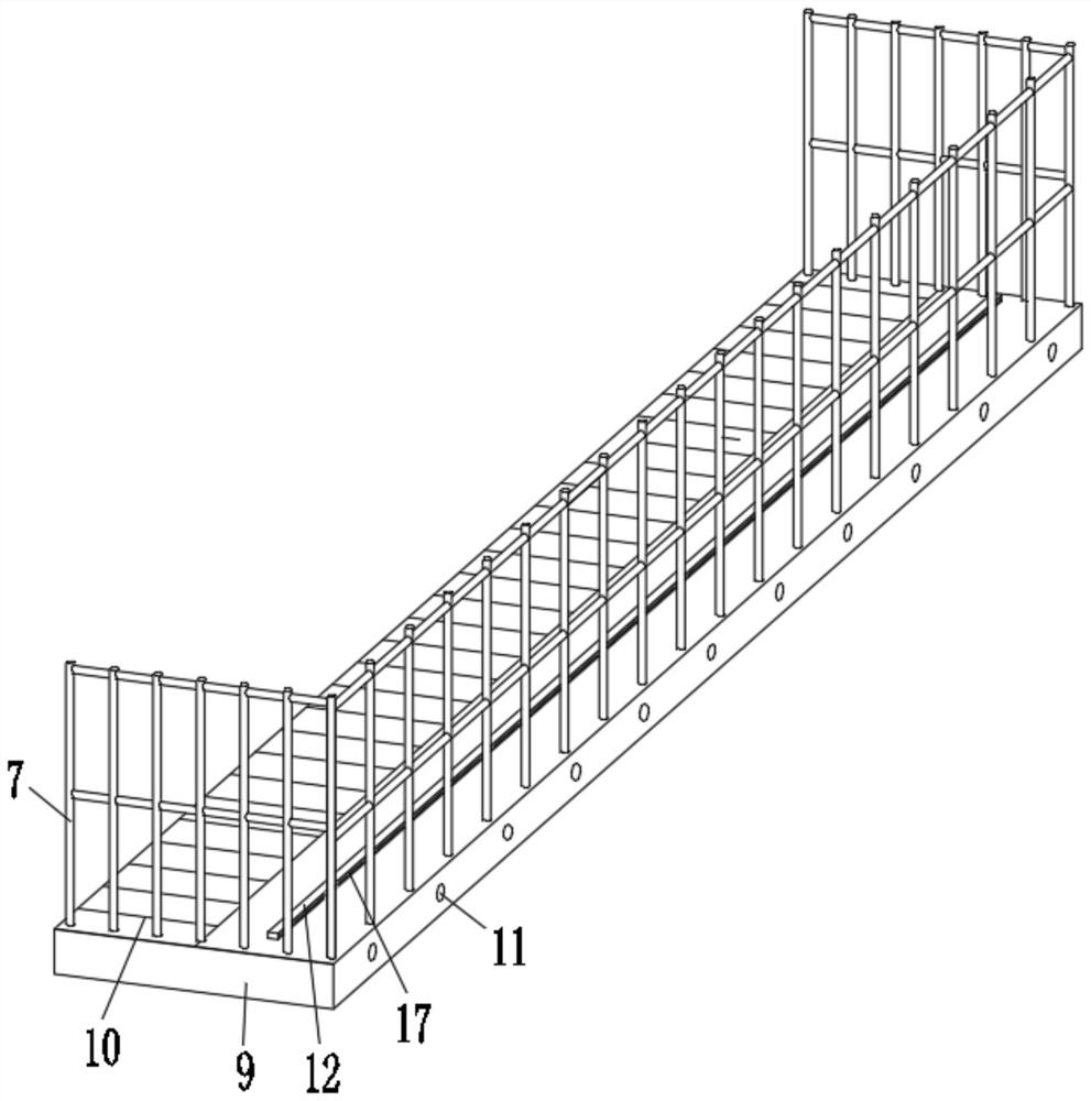 Building body scaffold building machine used for building construction