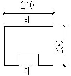 Prefabricated block for switch box and socket box of infilled wall masonry