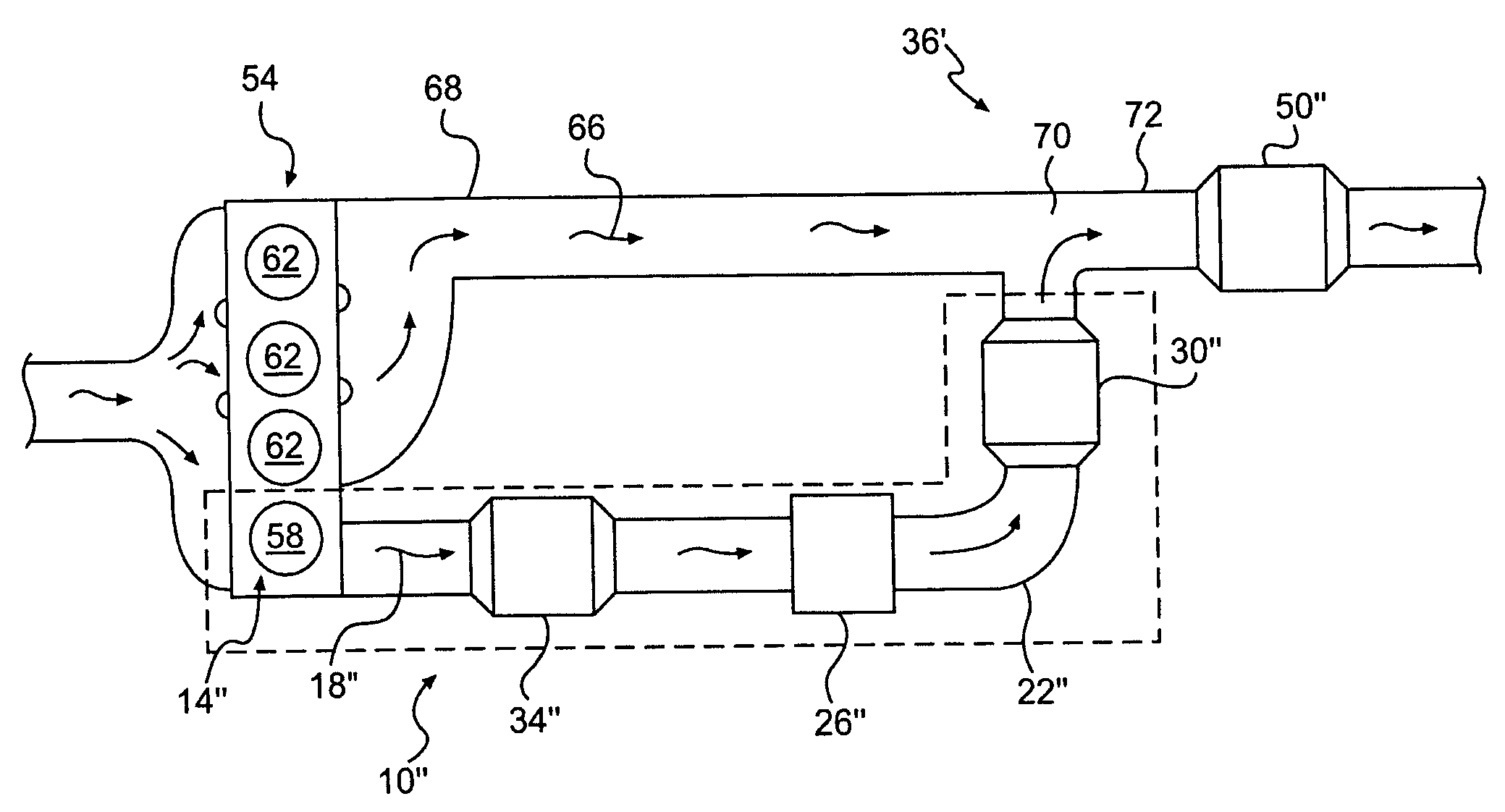 Exhaust purification with on-board ammonia production