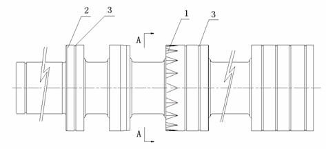 Valve core of vane hydraulic motor controller