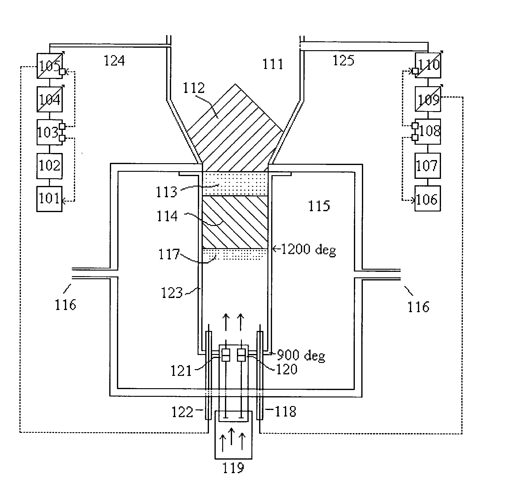 Method for production of silica optical fiber preforms