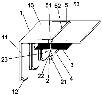 Towel rack capable of sterilizing