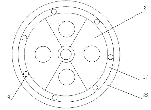 Device and method for online regenerating low-temperature denitration catalyst by rotary fixed bed