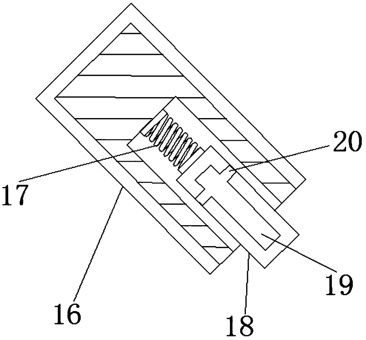 Anti-corrosion car gear with shock resisting structure