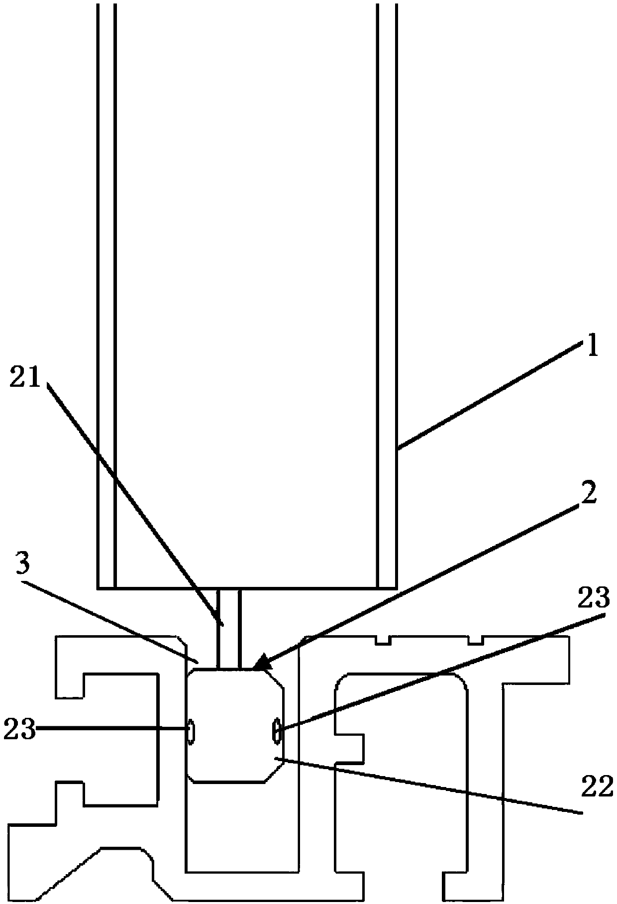 Door sliding block and door sliding block self-checking system