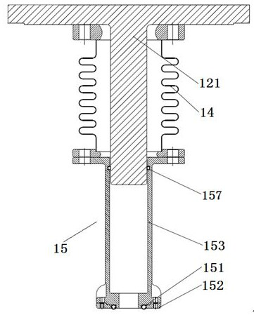 Contact for high-speed mechanical switch and fracture structure