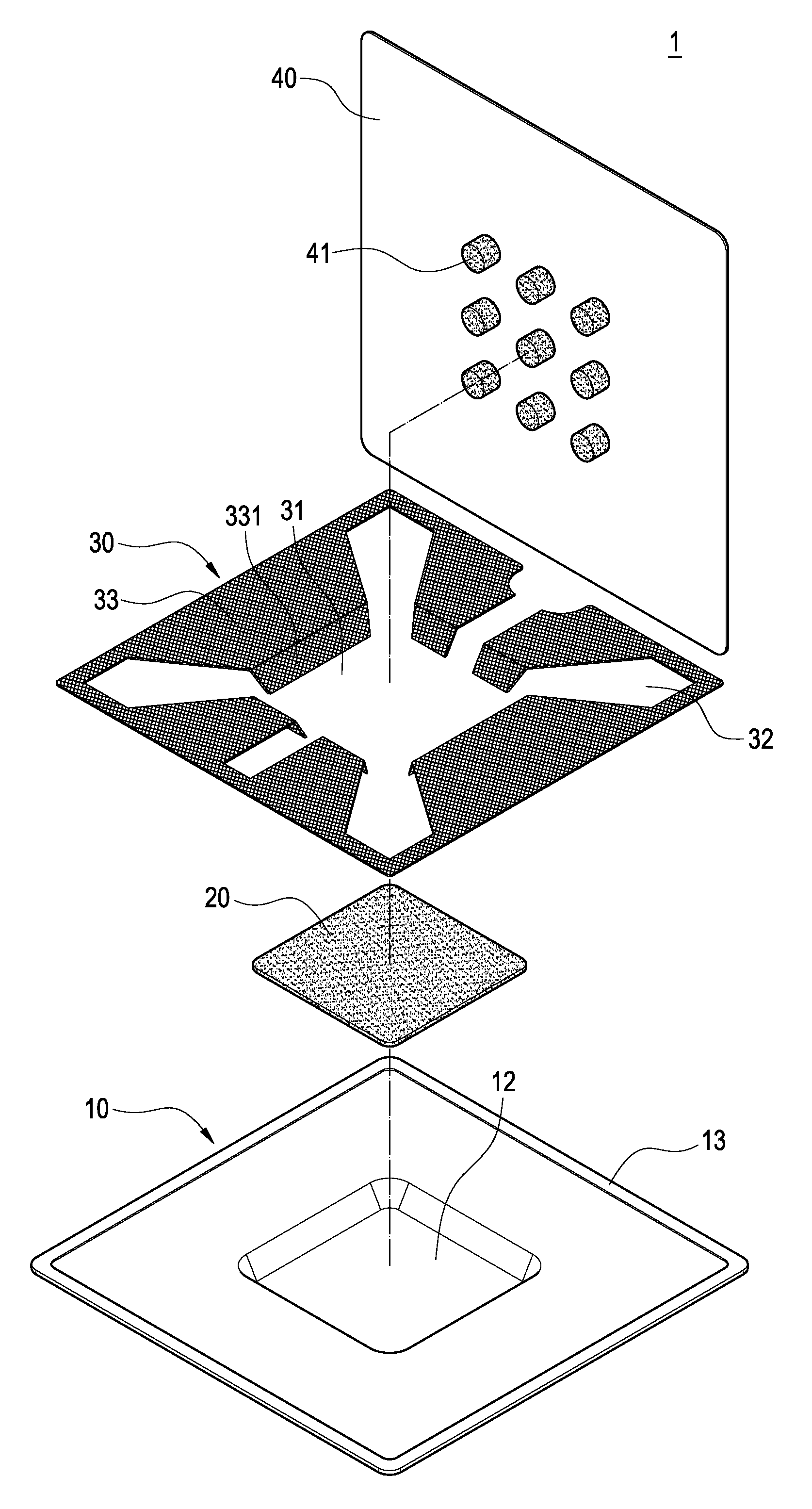 Vapor chamber having heated protrusion