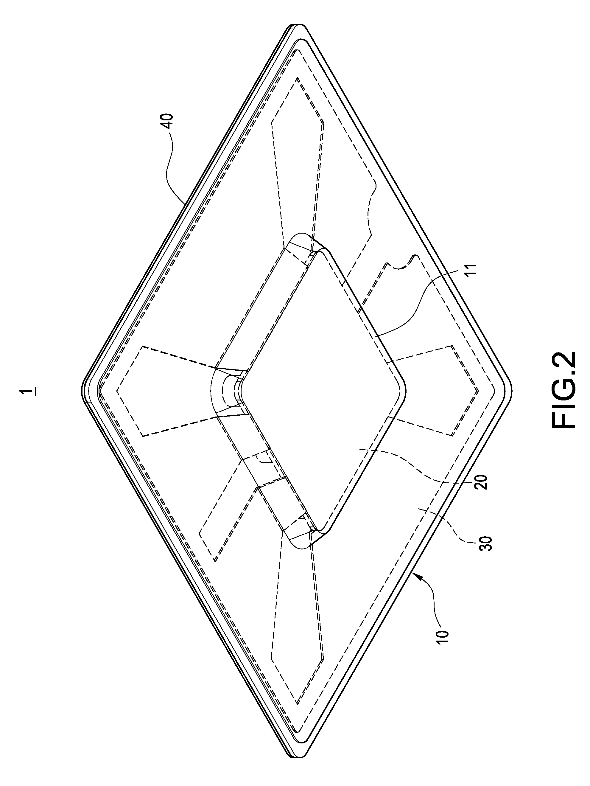 Vapor chamber having heated protrusion