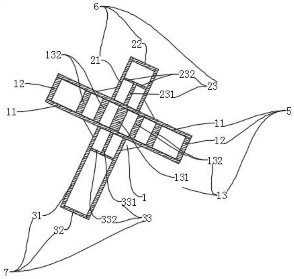 A processing method for the M-shaped box-shaped steel structure joints