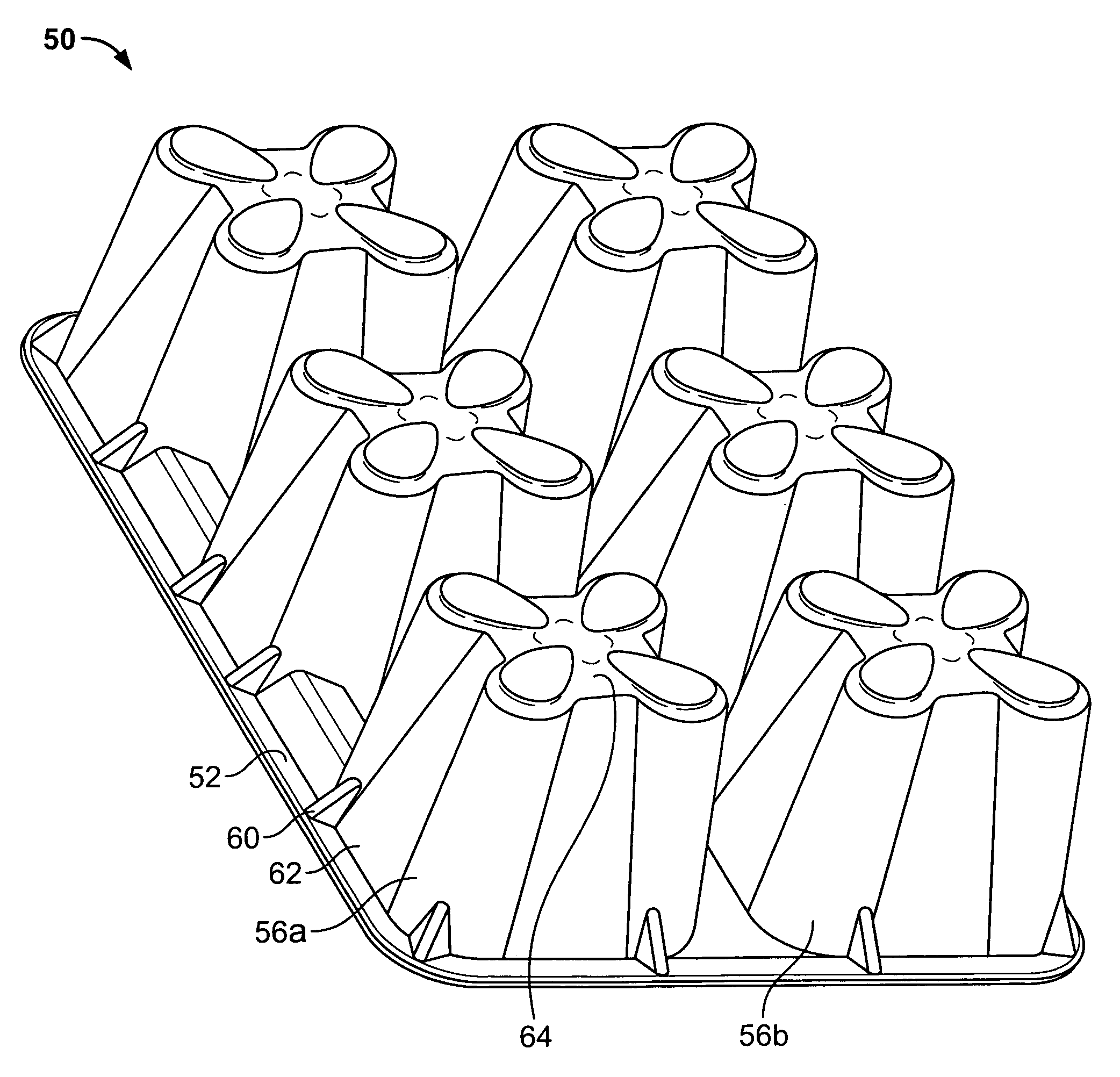 Former for pavement-like sites