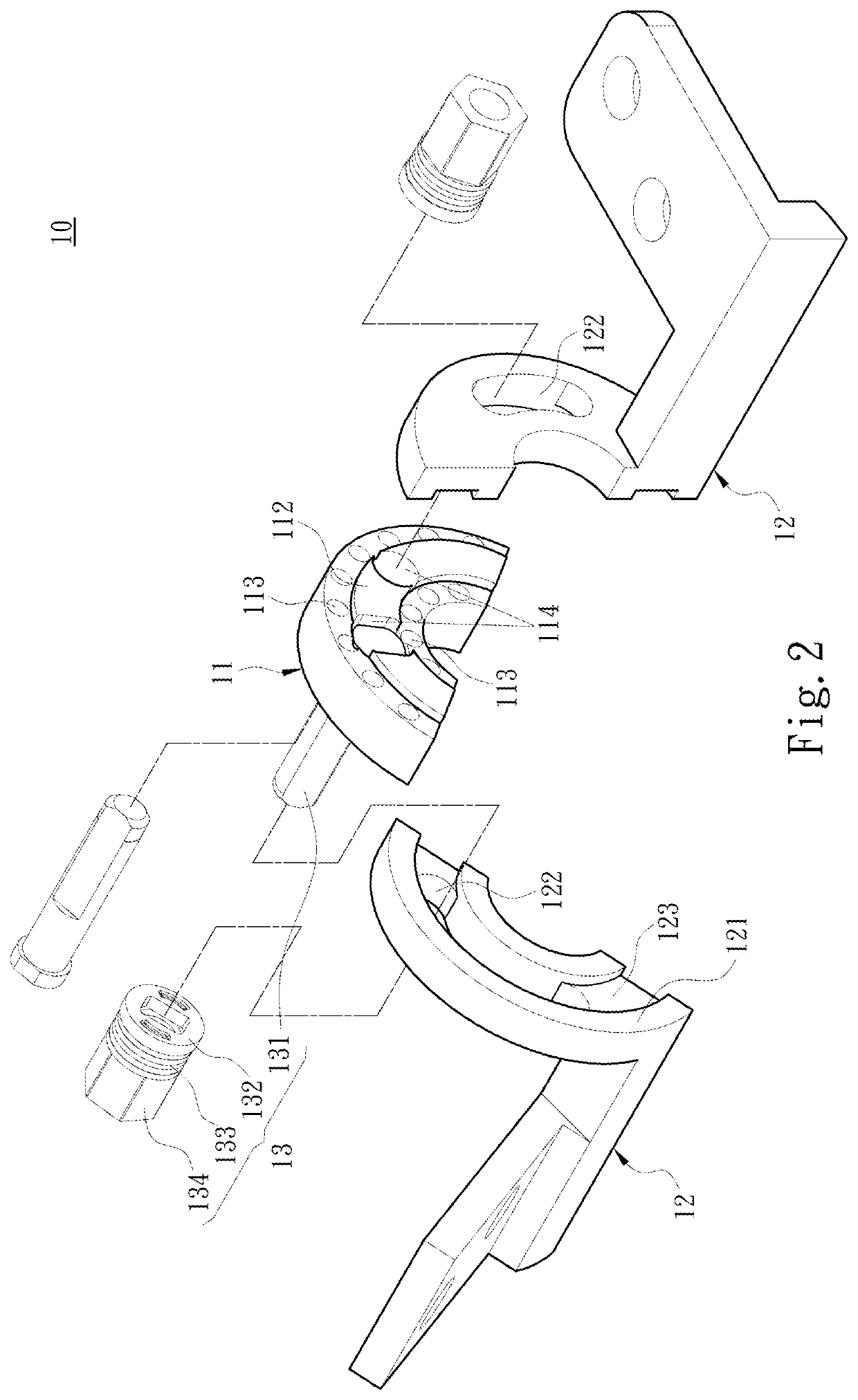 Hinge capable of widely expanding