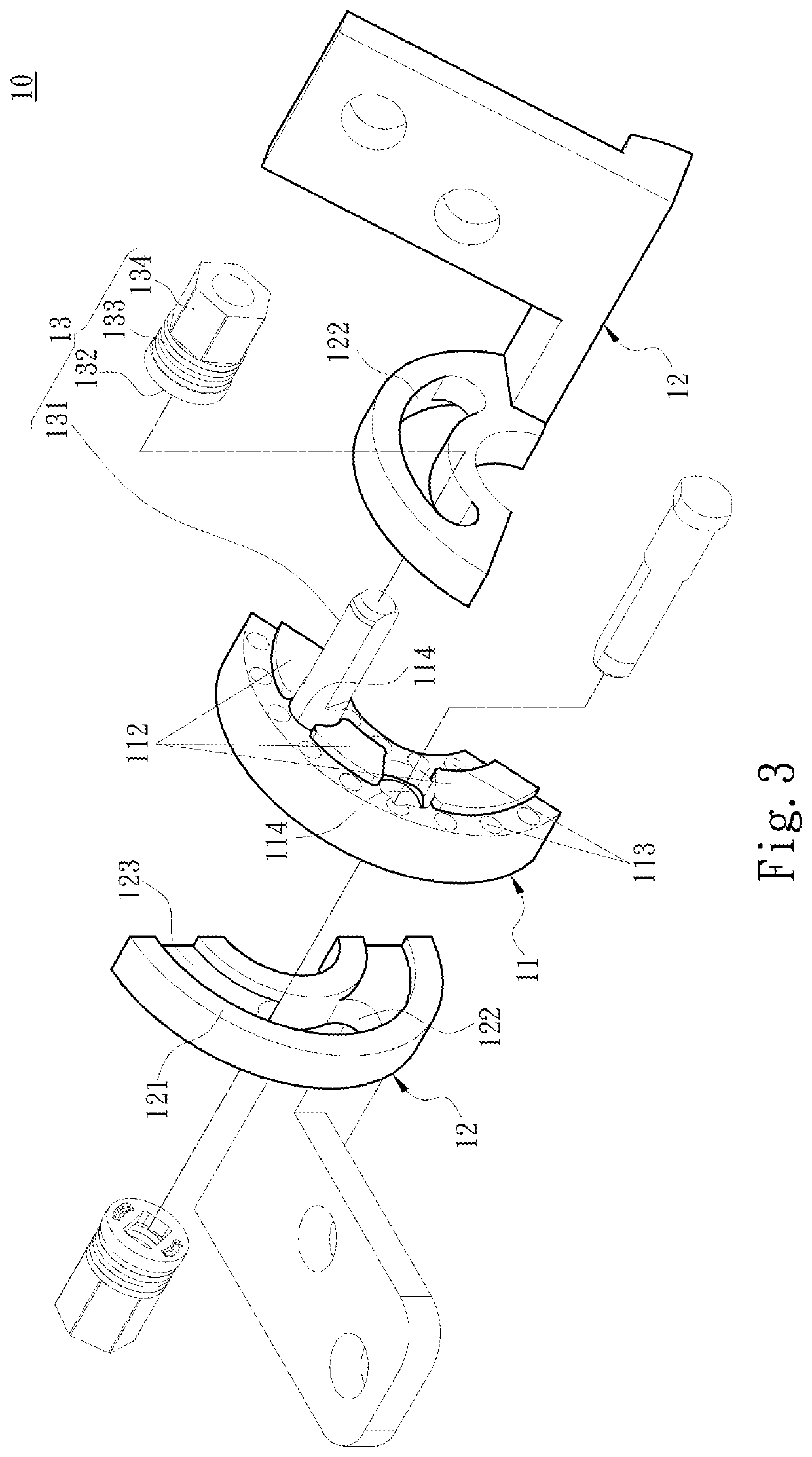 Hinge capable of widely expanding