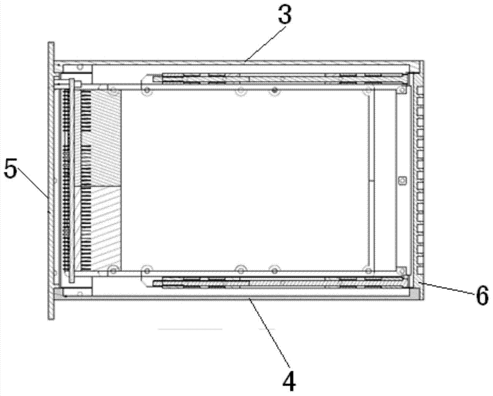 On-board electronic cabinet