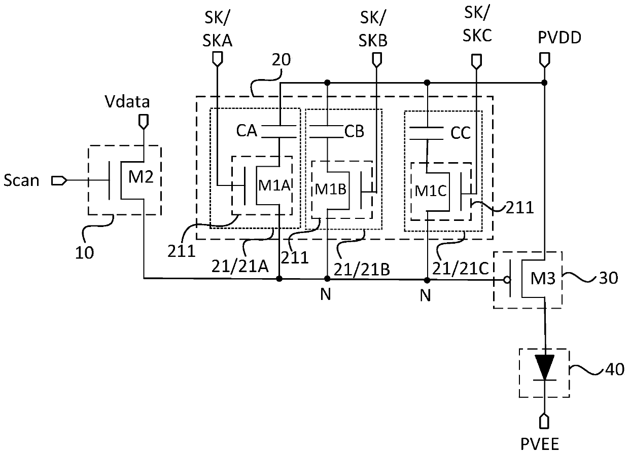 Pixel driving circuit, driving method, display panel and display device