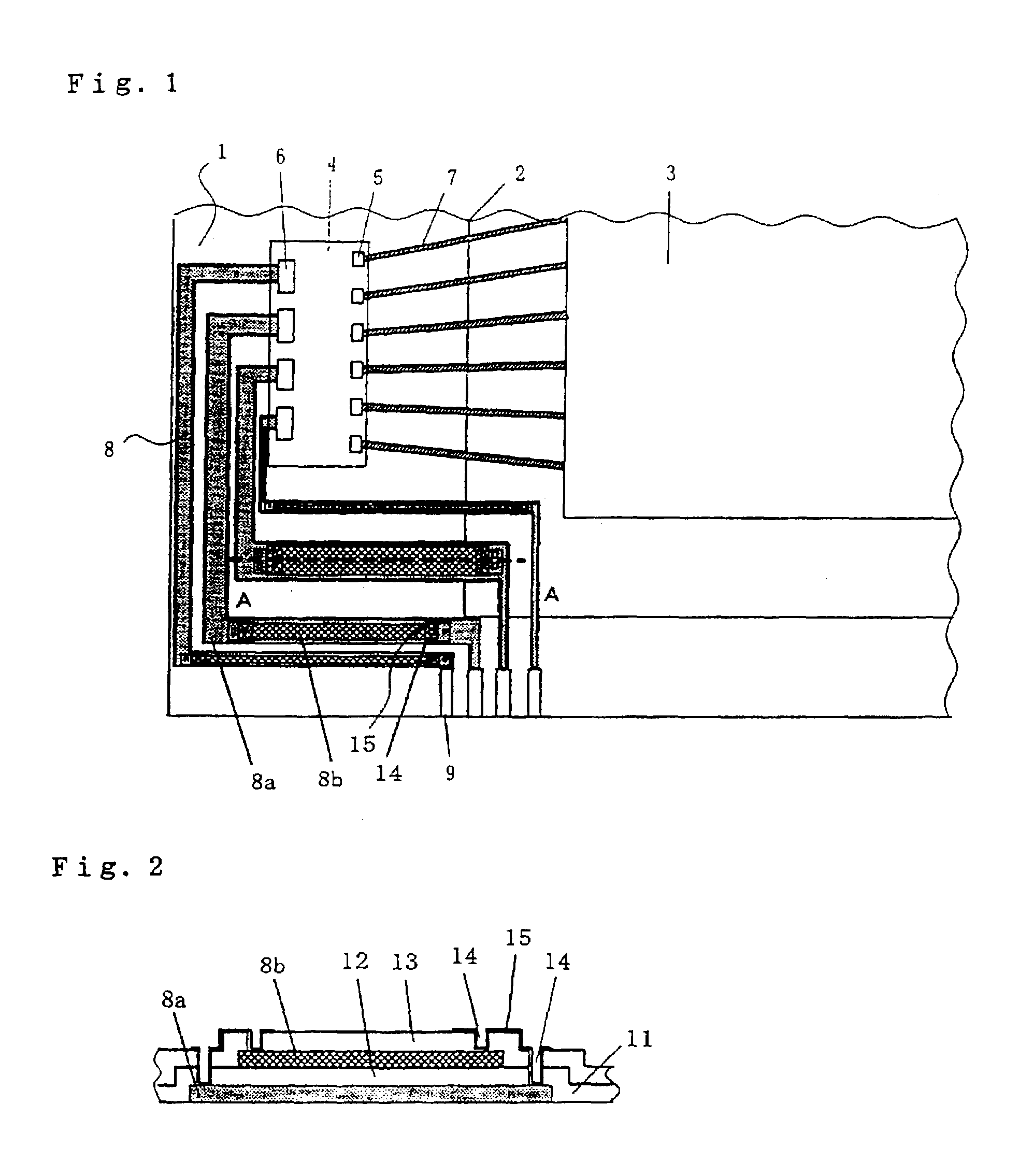 Image display having internal wiring with multi-layer structure and manufacturing method thereof having particular wiring connection