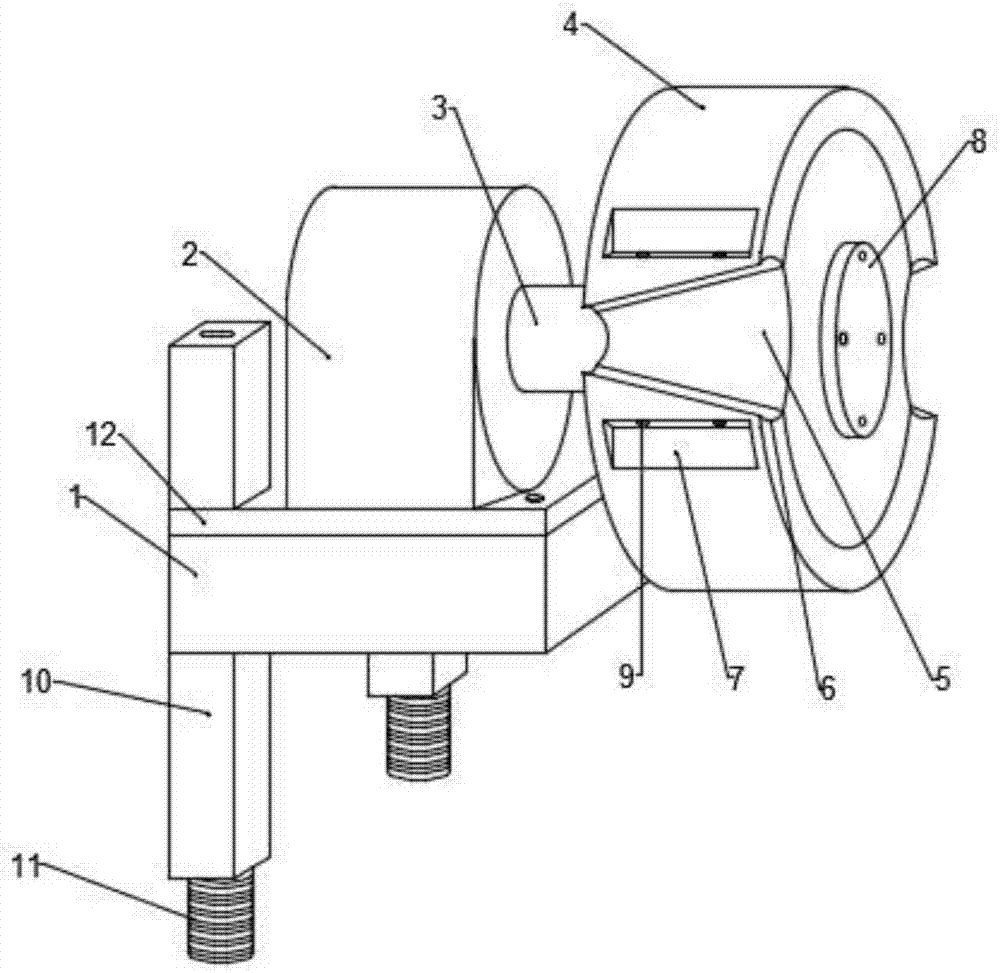 Laser beam expander transposition mechanism