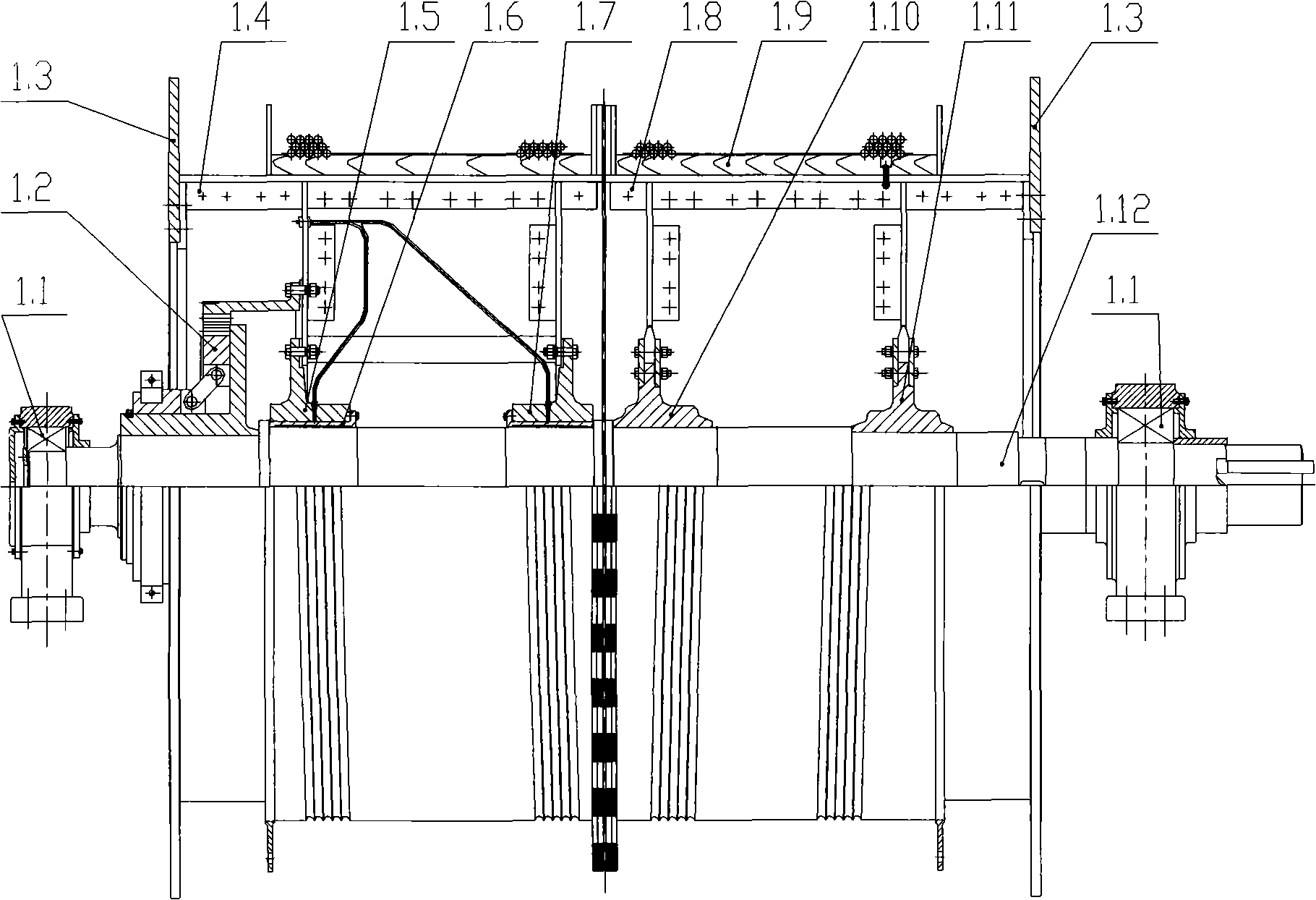 Novel sinking hoist