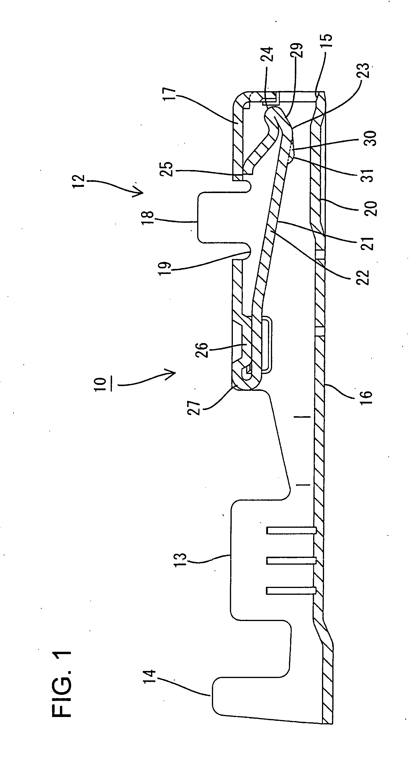 Female terminal fitting