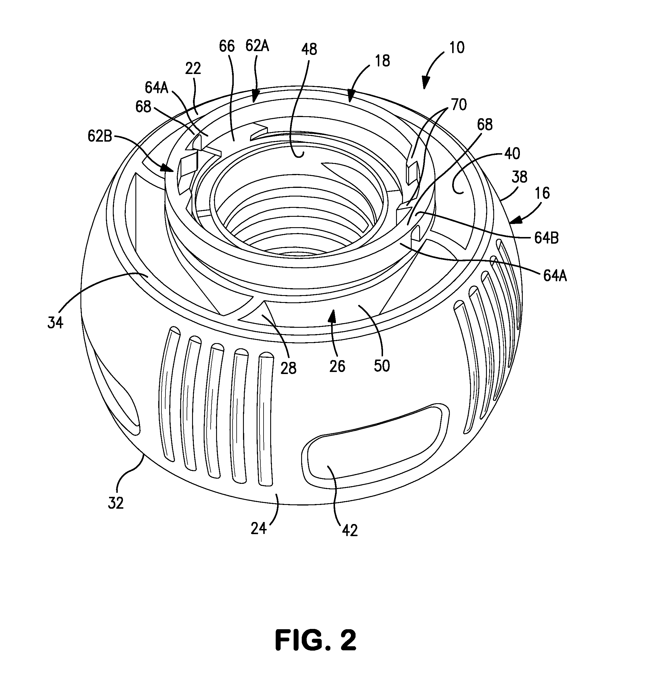 Cap, cap/container combination