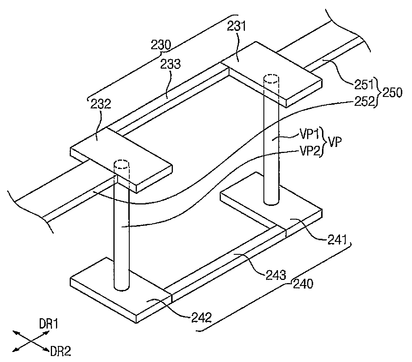 Chip-on-film package and display device including the same