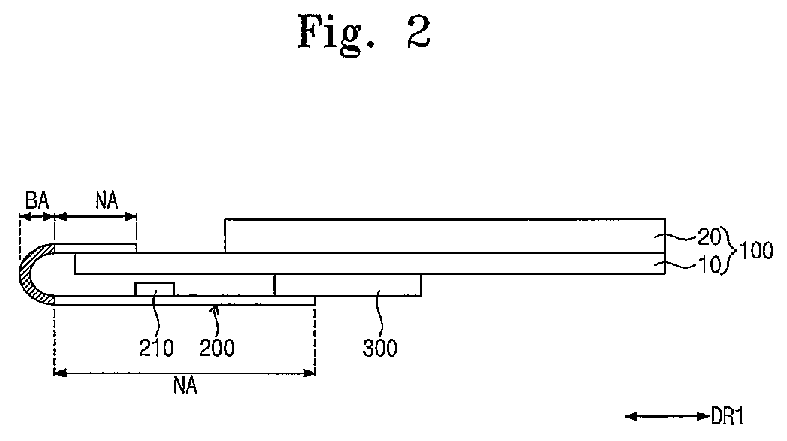 Chip-on-film package and display device including the same