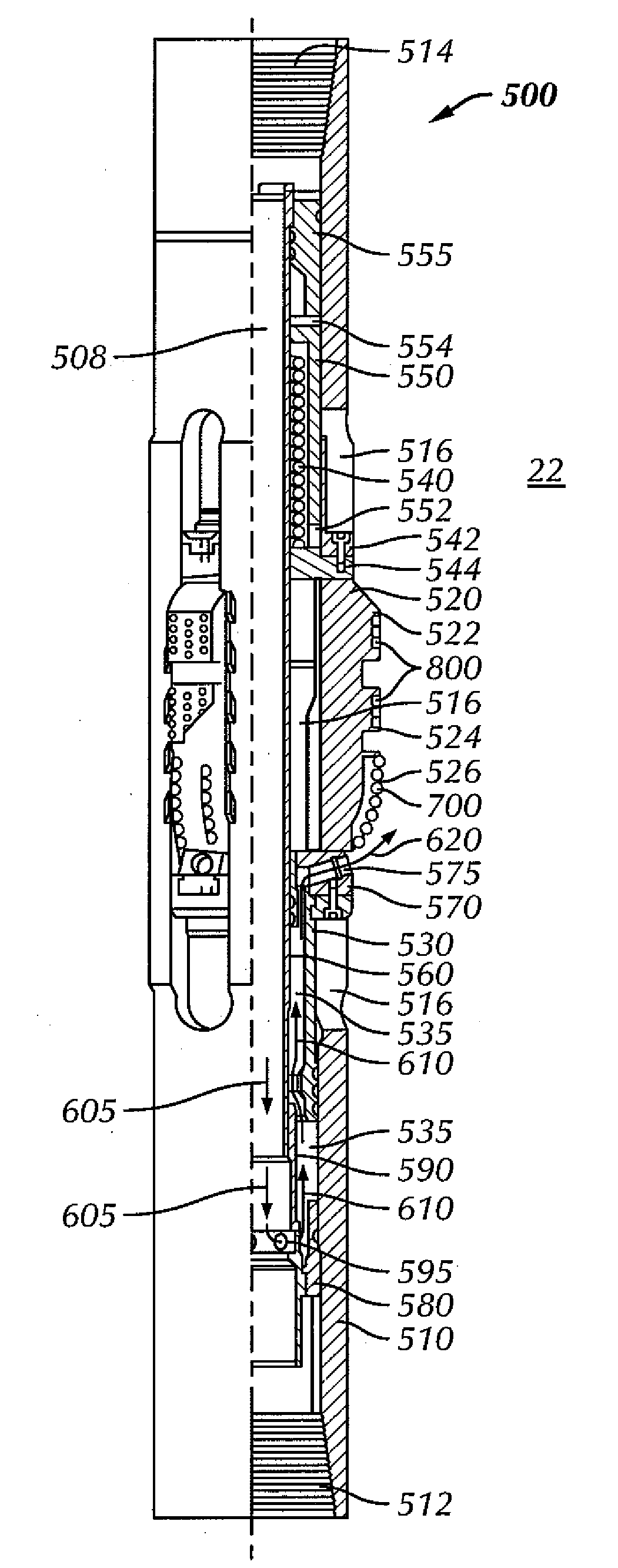 Down hole tool with adjustable fluid viscosity