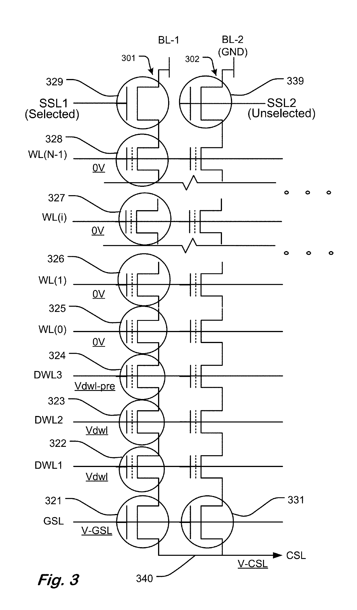 Programming NAND flash with improved robustness against dummy wl disturbance