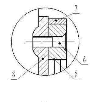 Negative pressure fan transmission device