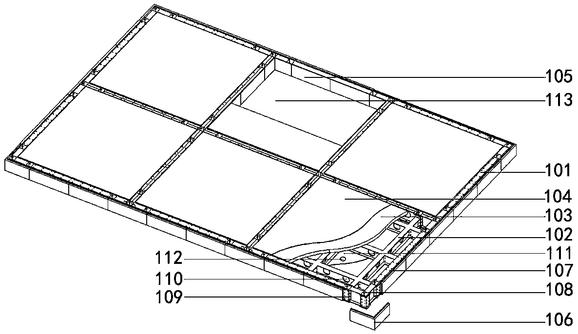 Environment-friendly and sustainable full-module fabricated building system and construction method