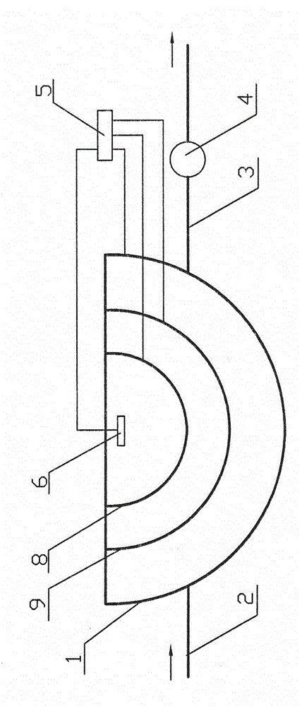 Method and device for improving detection sensitivity of static collecting method emanometer