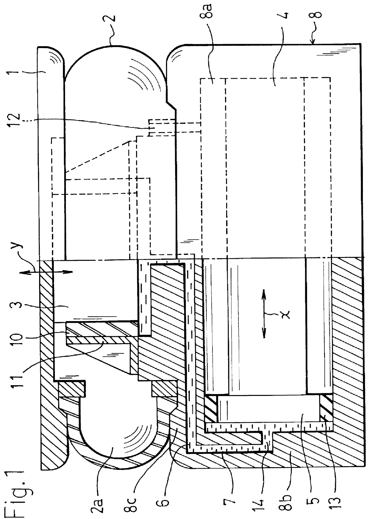 Active vibration-isolating device